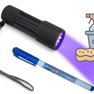 Takarítás ellenőrző UV lámpás készlet
